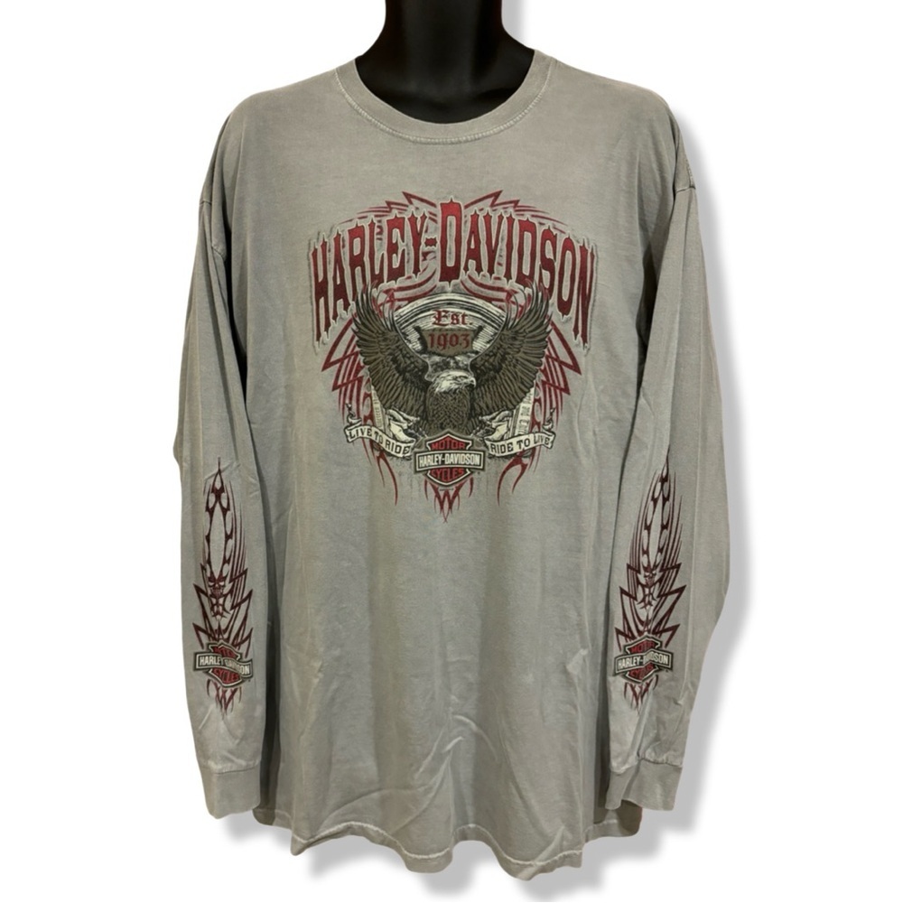 2009 Harley-Davidson Long Sleeve Tee